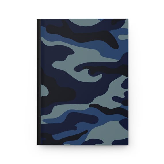 Camouflage Hardcover Journal: Tactical Thoughts, Ruled Pages
