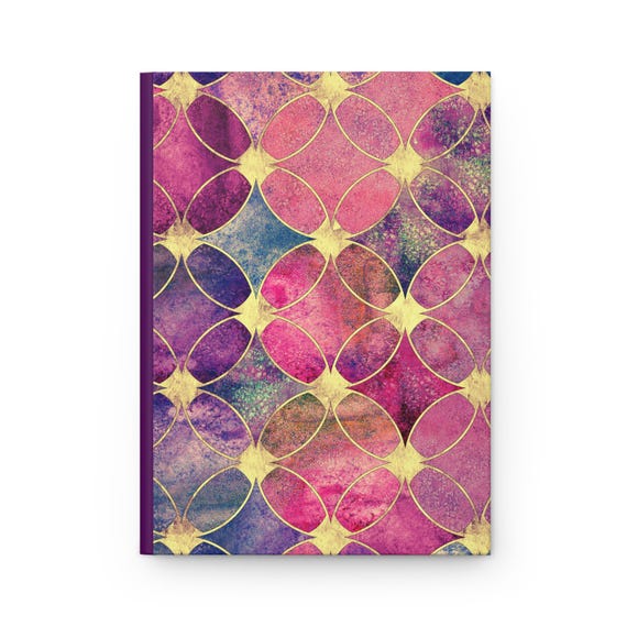 Red Sangria Hardcover Journal: Artistic Writing Diary