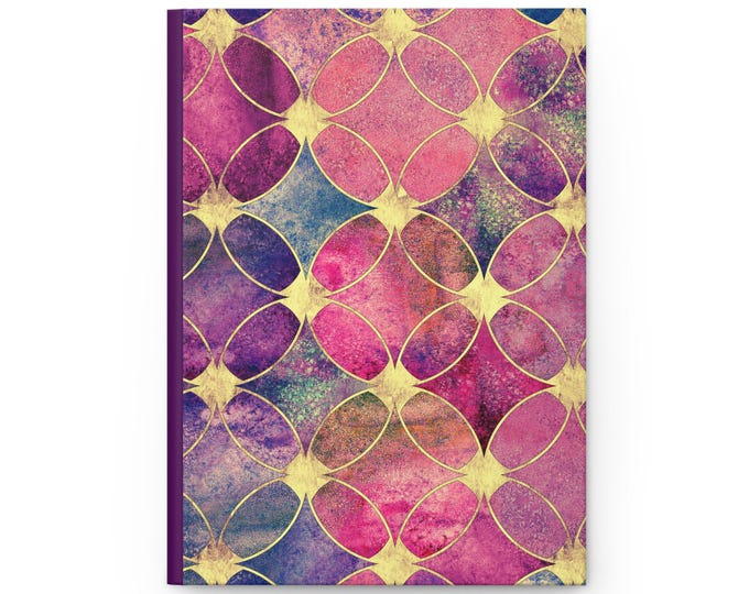 Red Sangria Hardcover Journal: Artistic Writing Diary