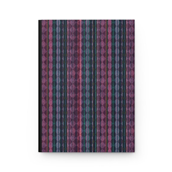Boho Matte Hardcover Journal: Ruled Lines, Perforated Pages