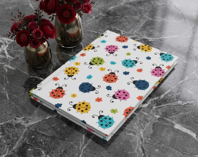 Ladybug Love Hardcover Journal | Adorable Love Bug Diary