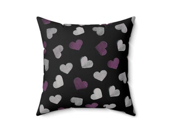 Heart Pattern Decorative Pillow