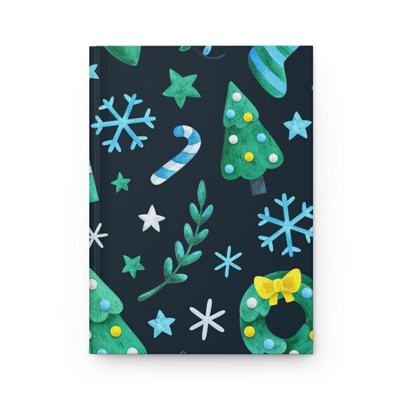 Christmas Hardcover Journal: Festive Holiday Planner, Seasonal Diary