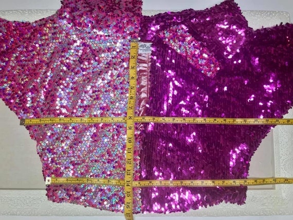 hot pink sequin jacket