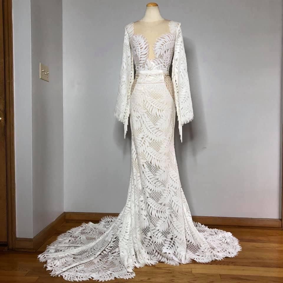REMI Gown Wedding Boho Bohemian 