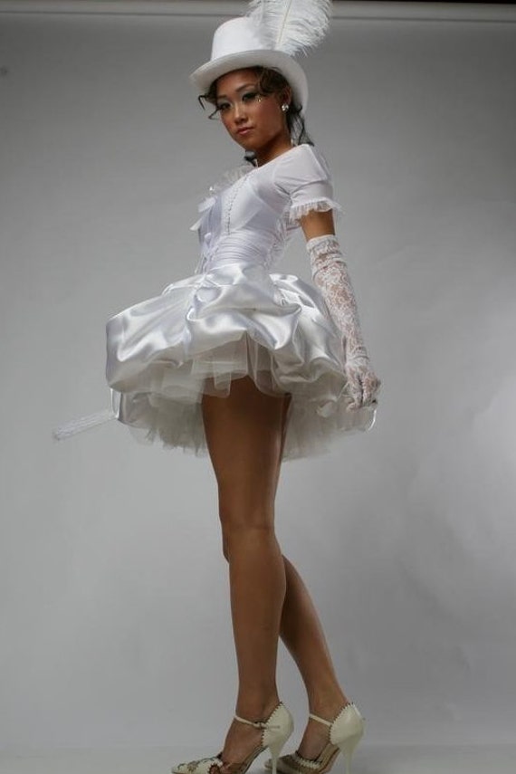 short tutu wedding dress