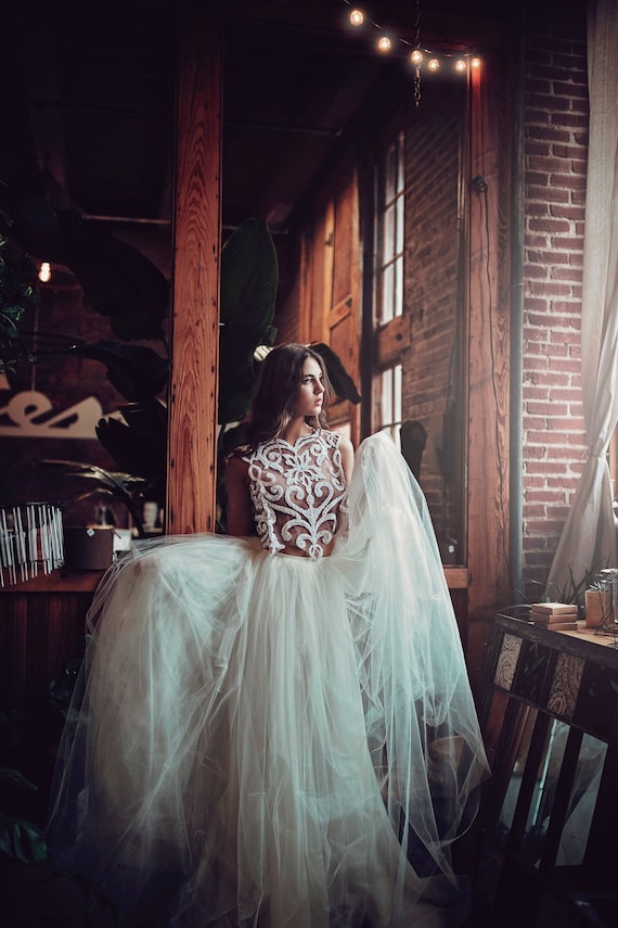 ball gown overskirt