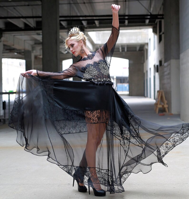 Gothic Evening Dress