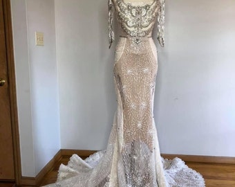 REMI Gown Wedding Boho Bohemian 