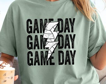 Comfort Volleyball Team Shirt, Game Day Shirt, Volleyball Tshirt, Volleyball Fan Gift, Retro Volleyball Tee, Volleyball Crewneck