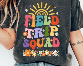 T-shirt escouade scolaire, chemise scolaire, sweat-shirt assorti pour enfants, cadeau d'équipe scolaire, tenue d'enseignant, pull ras du cou Fun Day