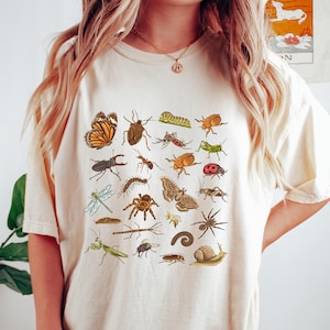 Retro Entomology Shirt, Cute Insects Tshirt, Bugs Shirt, Future Entomologist Shirt, Cool Insects Sweatshirt, Insect Lover Gift,  Bug Tee