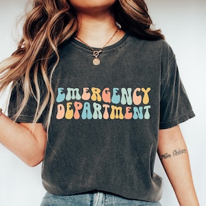 Comfort Emergency Department Shirt, ER Department Tshirt, Emergency Nurse Gift, New Er Nurse T-Shirt, Emergency Room Sweatshirt, Er Tech Tee