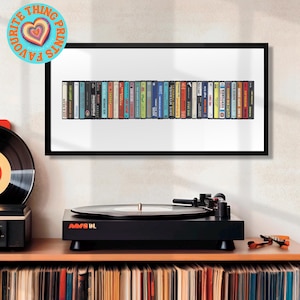 Surfing Music Print - Customizable Gift - Surfer Gift - Personalized Print