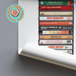 Soul Music Print - Customizable Gift - Soul Fan Gift - Personalized Print
