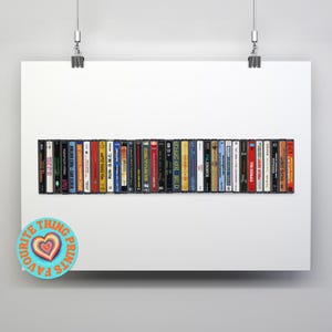 Hip Hop Music Print - Customizable Gift - Classic Hip Hop Albums - Personalized Hip Hop Fan - Gift Idea