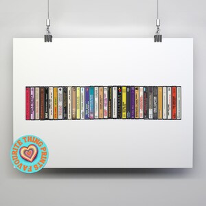 Impresión de canciones de amor - Regalo personalizable - Regalo de música romántica - Aniversario personalizado - Idea de regalo - Primer baile