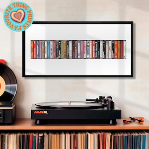 40e anniversaire - Impression musique 1985 - Cadeau personnalisable - Carte Né en 1985 - Nostalgie des années 80