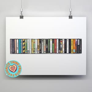 Britpop Music Print - Customizable Gift - 90s Music - Personalized Britpop Gift Idea