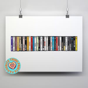Impresión musical del 50.° cumpleaños de 1975. Regalo personalizable. Tarjeta con el mensaje "Nacido en 1975". Nostalgia de los años 70.