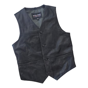 Mini sac à dos Pelle Studio Wilsons cuir noir sangle réglable