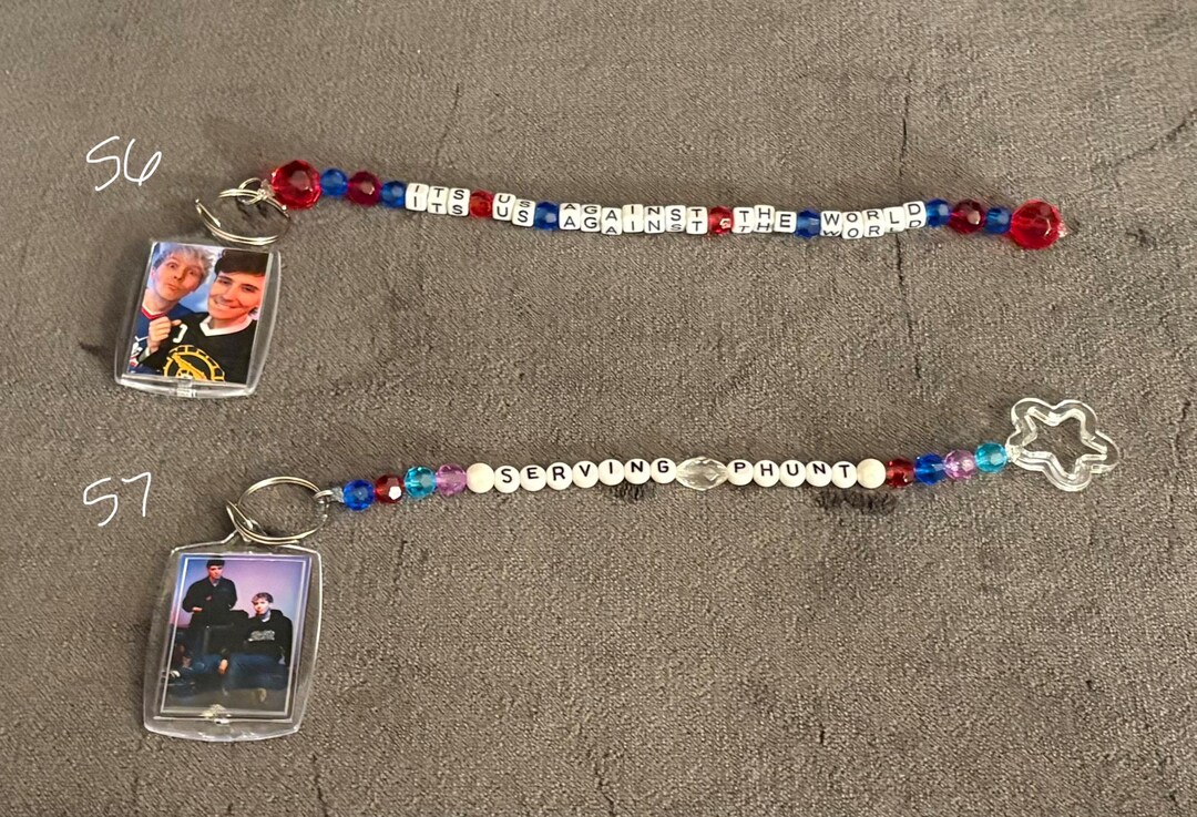 Dan and Phil Photo Keychains - Etsy