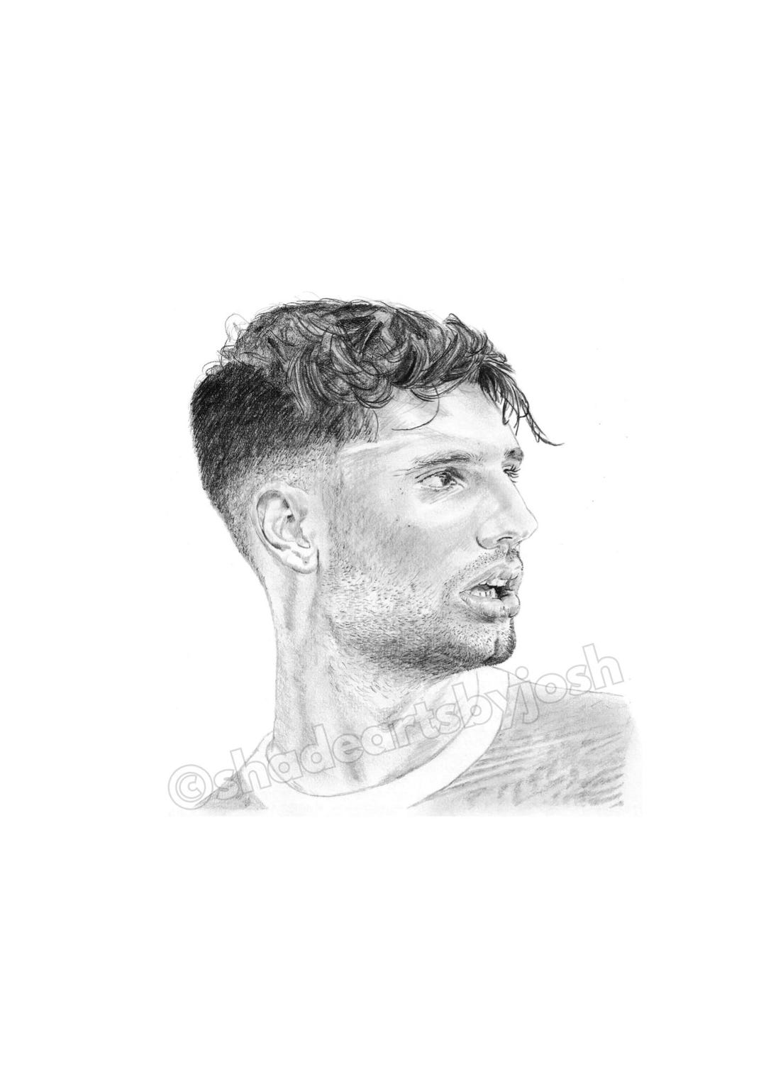 DOMINIK SZOBOSZLAI Liverpool Fc Pencil Portrait Drawing Print A5 - Etsy