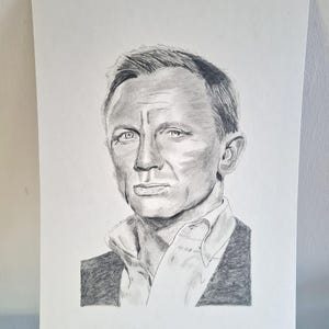 James Bond 007 A5 Pencil Print
