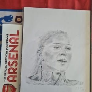 Alessia Russo leeuwinnen-print