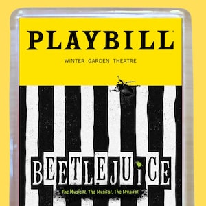 BeetleJuice Broadway Fridge Magnet