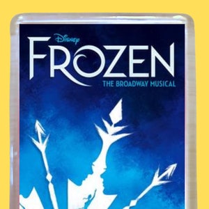 Frozen Broadway Fridge Magnet