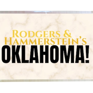 Oklahoma. Musical Broadway Fridge Magnet
