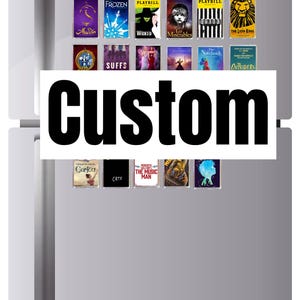 Custom. Fridge Magnet.