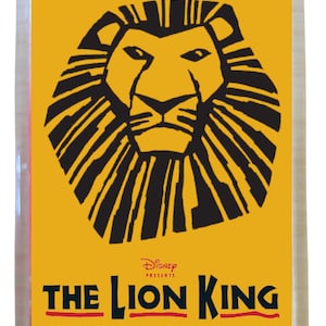 The Lion King. Broadway. Fridge Magnet.