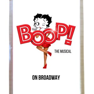 Betty Boop The Musical 2024. Broadway. Fridge Magnet.