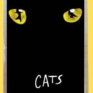 Cats. Broadway. Musical. Fridge Magnet.