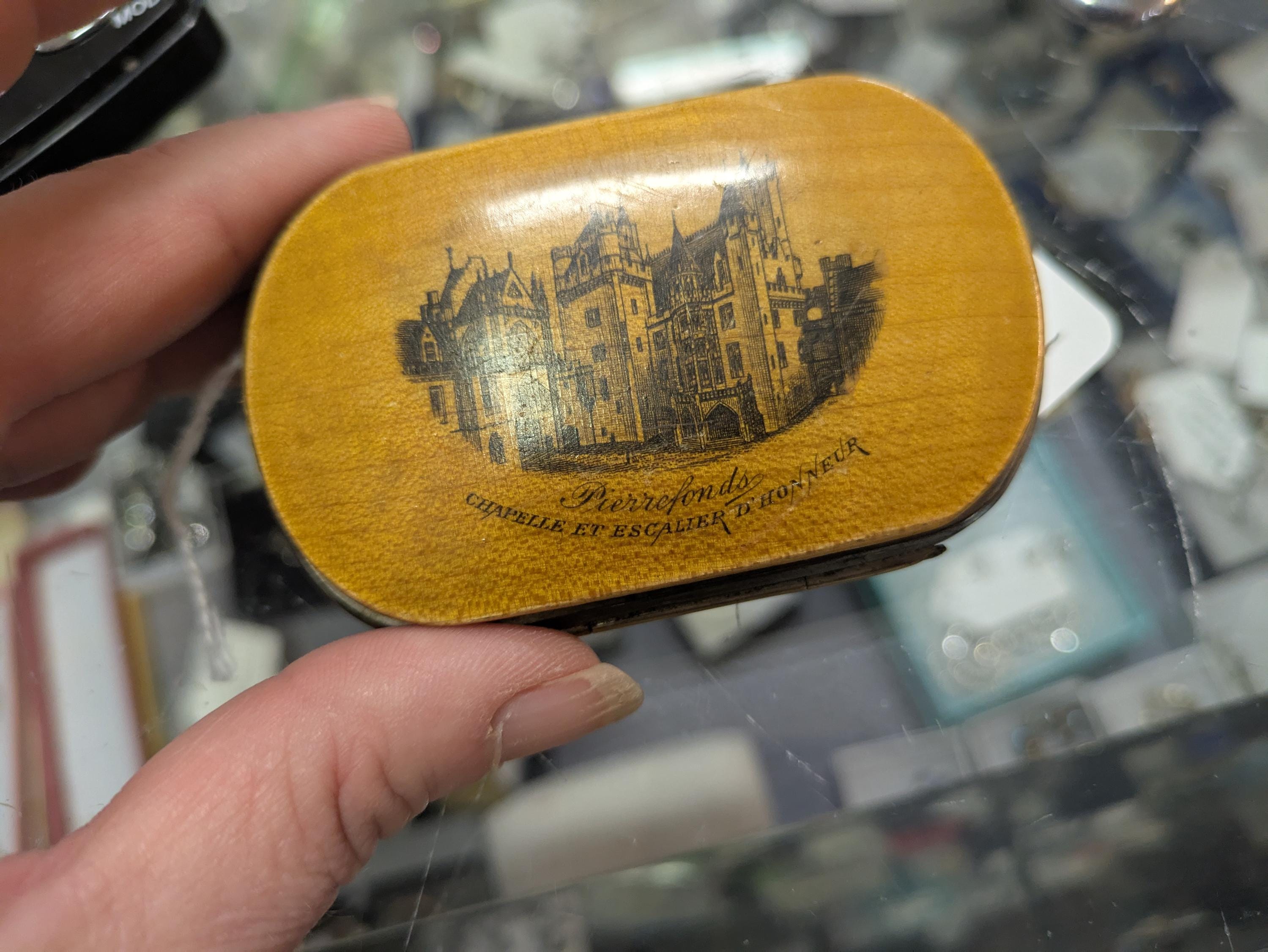 Mauchline Ware　モシュリンウェア Group of 3 Mauchline Ware Pieces | eBay