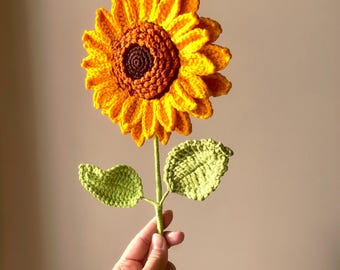 Amigurumi Sunflower Crochet Pattern, Sunflower Crochet Pattern, Crochet Flower Bouquet Pattern, Crochet Flower Pattern, Wedding Flower PDF