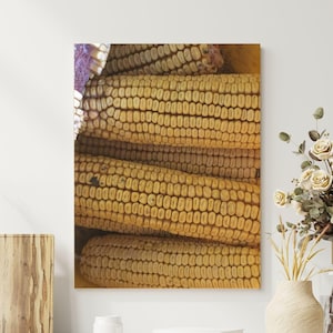 Ears of Corn Printable Wall Art Poster Print Corn Farm-Inspired Home Decor Farm Lover Gift Digital Print Wall Decor, Country Life Art