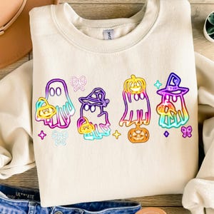 Coquette Halloween Neon Png  Halloween Ghost Neon png  Halloween Mama Png  Spooky Season Png  Social Club Png  Girly Coquette Bow Png