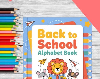 Alphabet Tracing Workbook: ABC Handwriting Practice, Coloring Pages (Printable PDF)