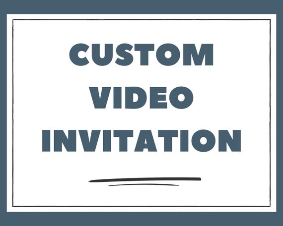 Animated Birthday Party Video Invitation: Custom Kids Digital Invite