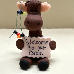 Moose ornament