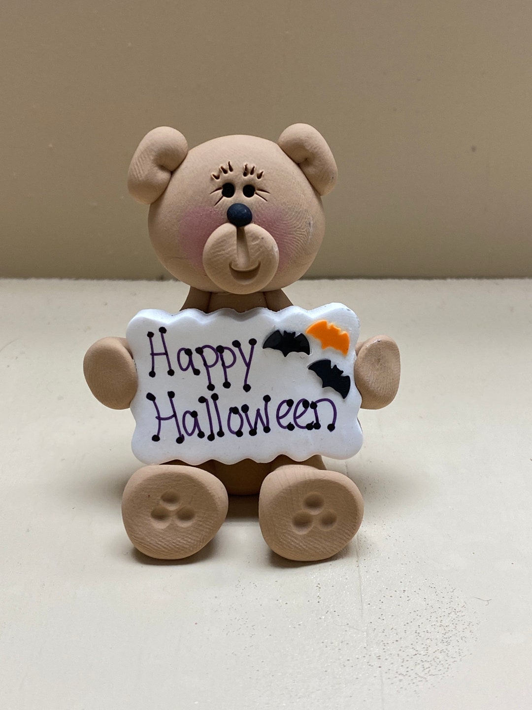 Happy Halloween Teddy Bear - Etsy