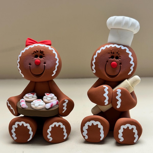 Set of gingerbread with Santa cookies. Not ornaments