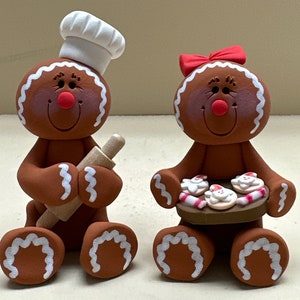 Set of gingerbread with Santa cookies. Not ornaments
