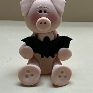 Pig with a bat