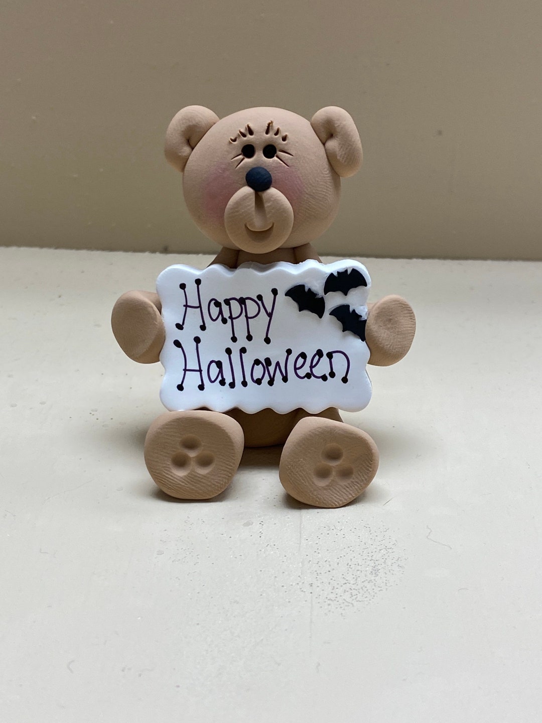 Halloween Teddy Bear Decoration - Etsy
