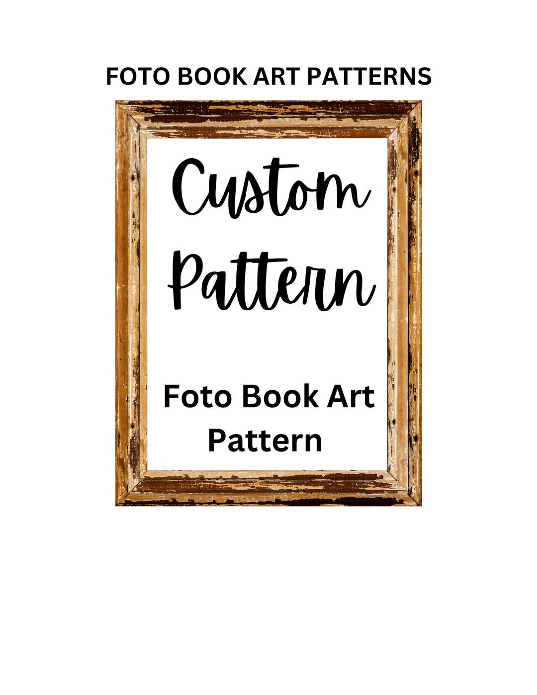 Fore Edge Foto Book Art - Photo Strip Book Design Pattern - CUSTOM ...