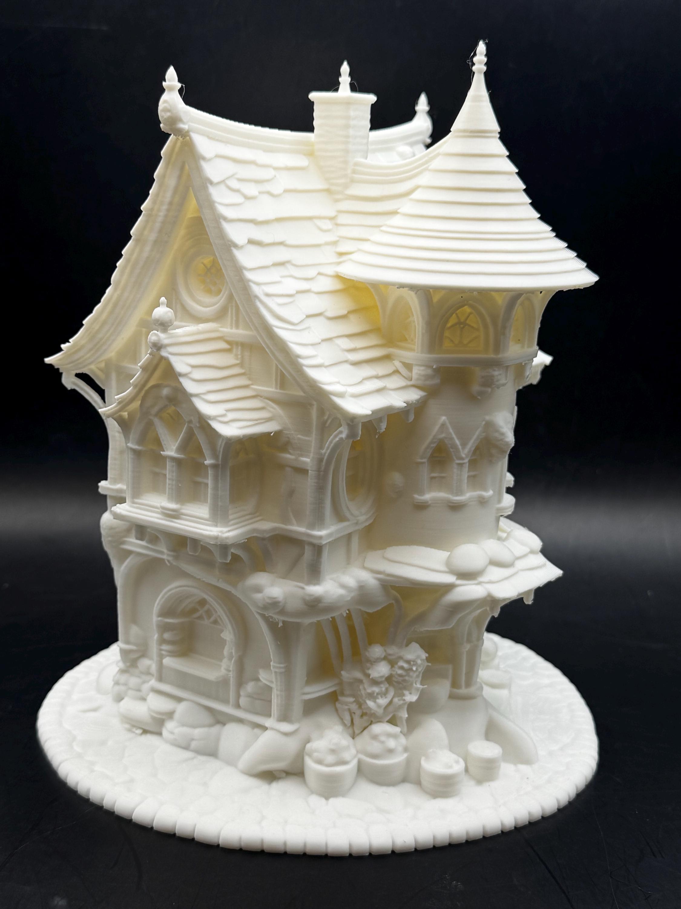 Fairy House Pixie Patch - DIY Paintable - Fairy House - Cake Topper - Etsy
